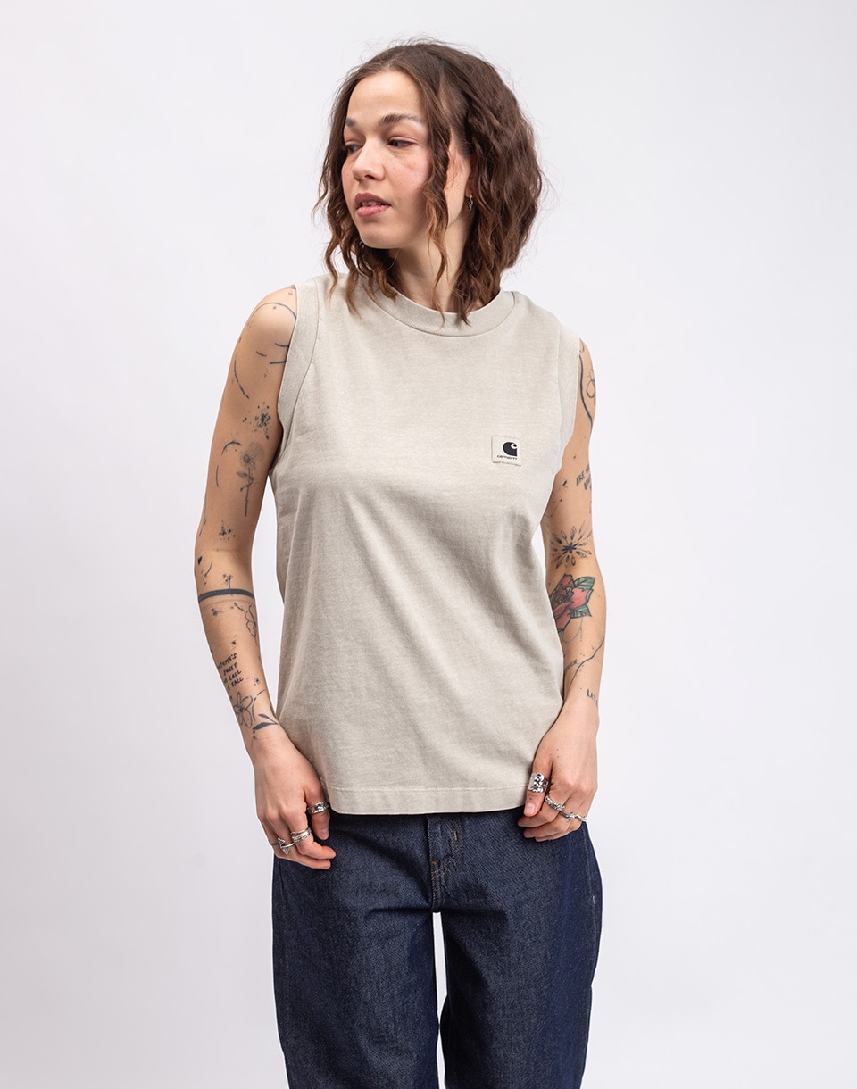 Carhartt WIP W' Nelson A-Shirt Stone garment dyed S
