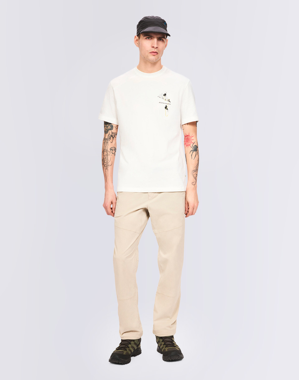 Klättermusen Root Glacier SS Tee M's 101 Snow M