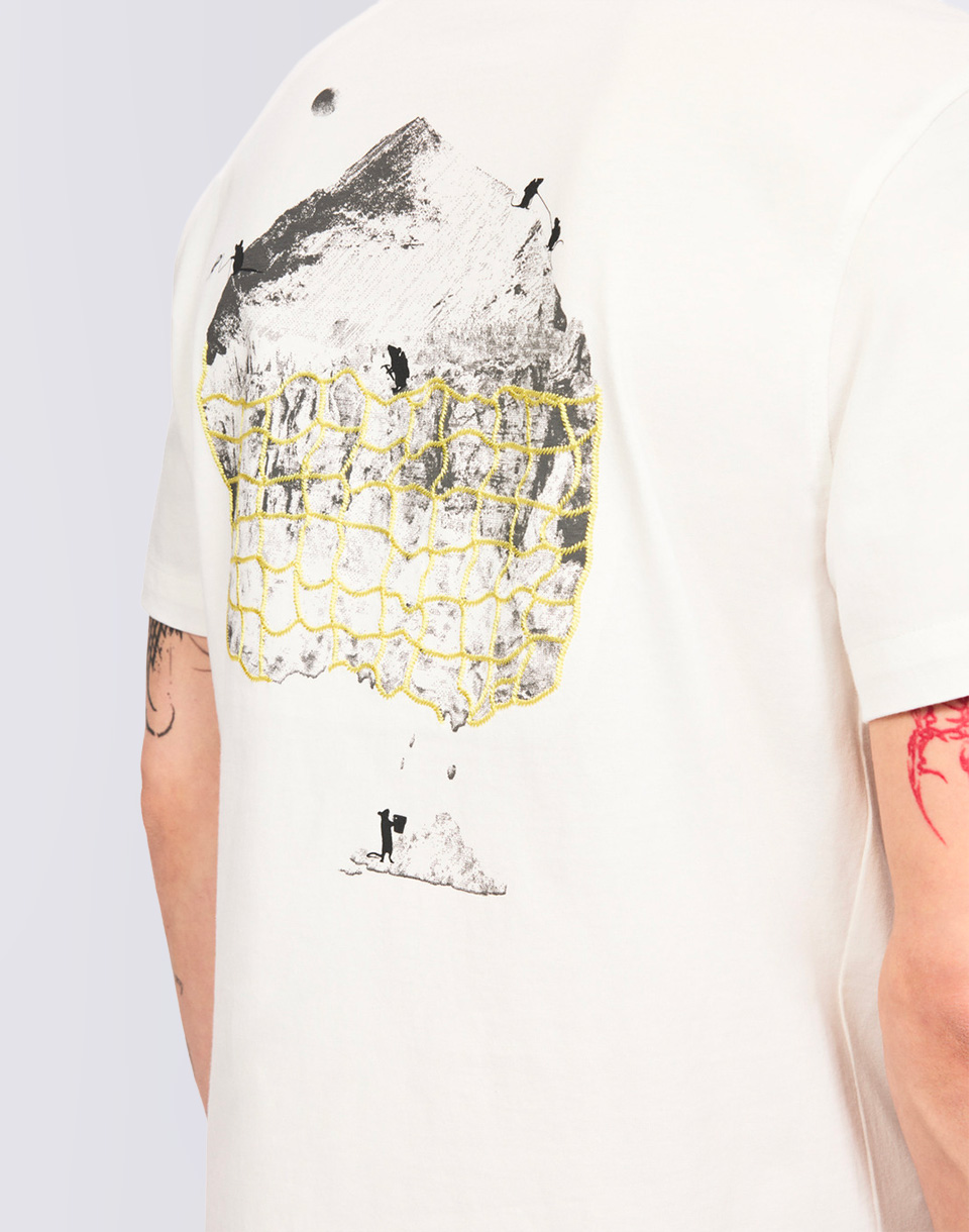 Klättermusen Root Glacier SS Tee M's 101 Snow M