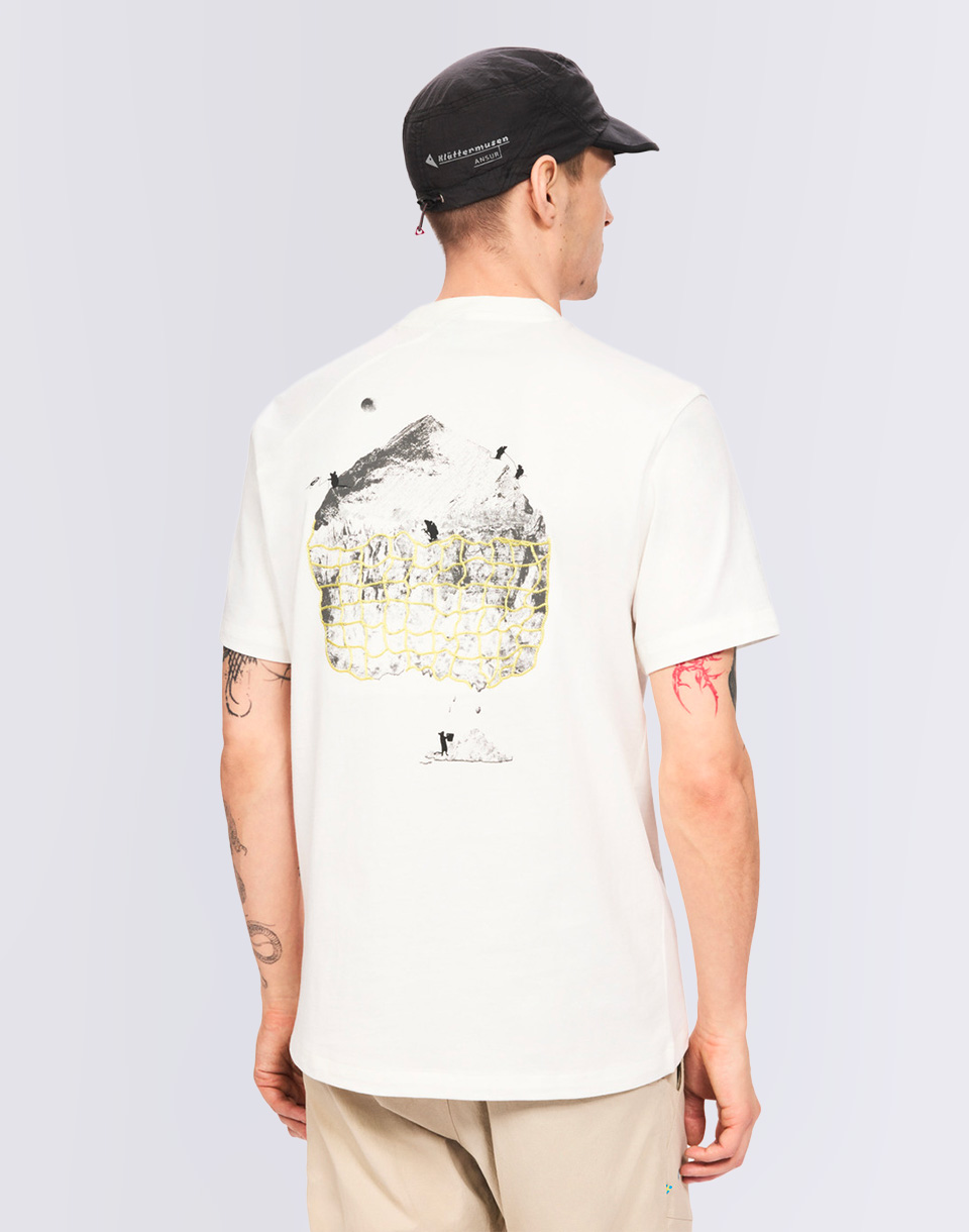 Klättermusen Root Glacier SS Tee M's 101 Snow M