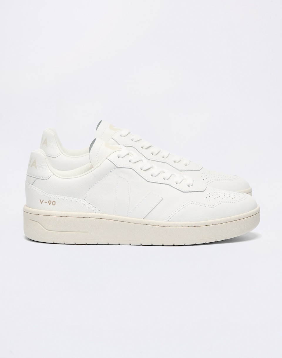 Veja V-90 O.T. Leather EXTRA-WHITE 45