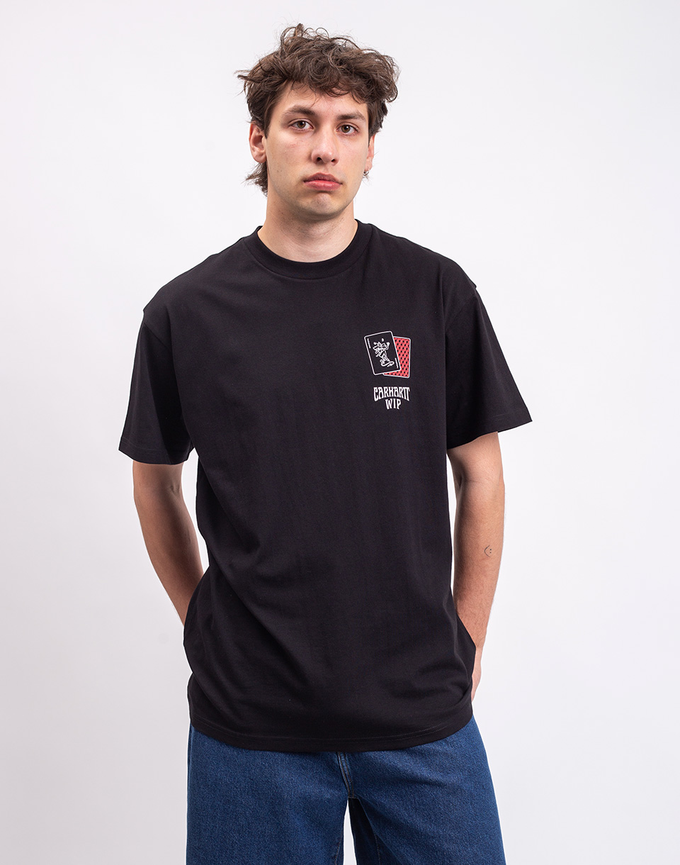 Carhartt WIP S/S Playing Cards T-Shirt Black M