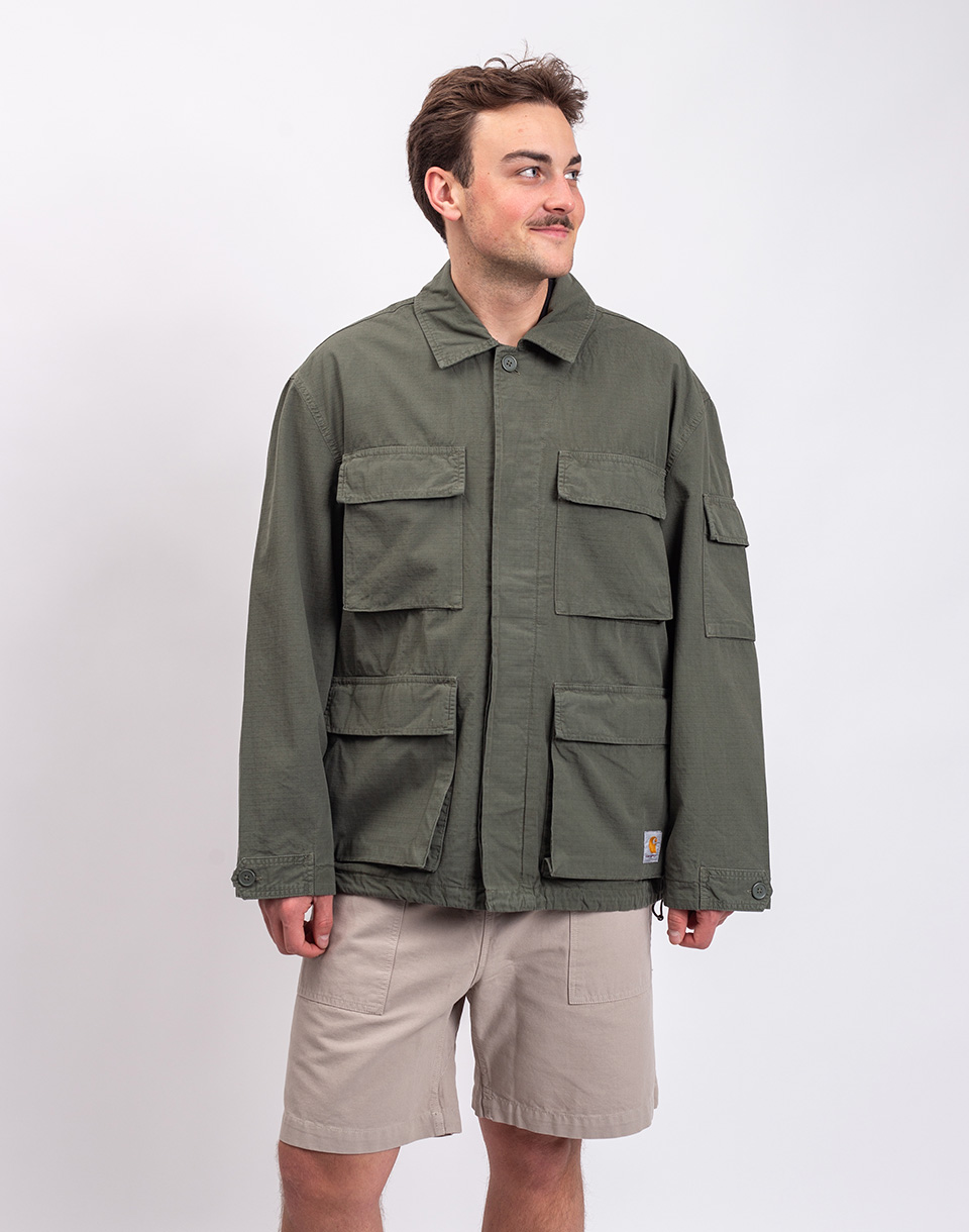 Carhartt WIP Manderson Jacket Leaf garment dyed S