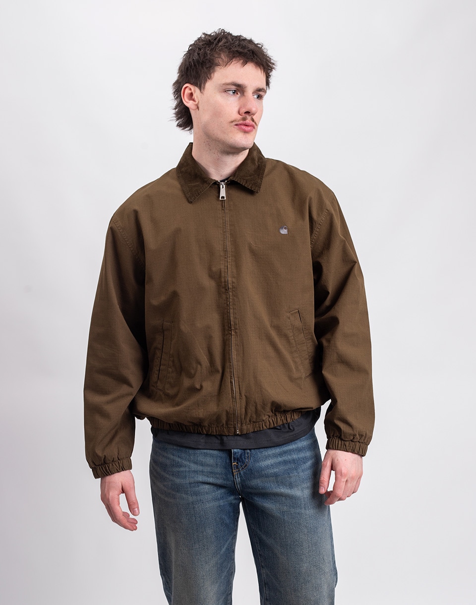 carhartt WIP ノーカラーリップストップジャケット　Mサイズ Jacket Carhartt WIP Madison Ripstop Jacket | Freshlabels.com