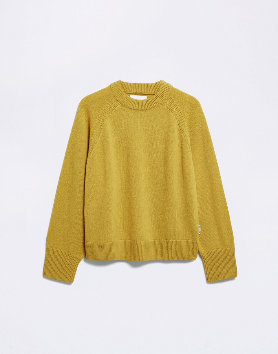Armedangels Wool Knit Sweater 3643 mosslace XS