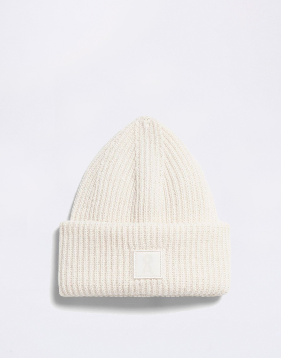 Armedangels Iconic Å Wool Beanie 1609 oatmilk