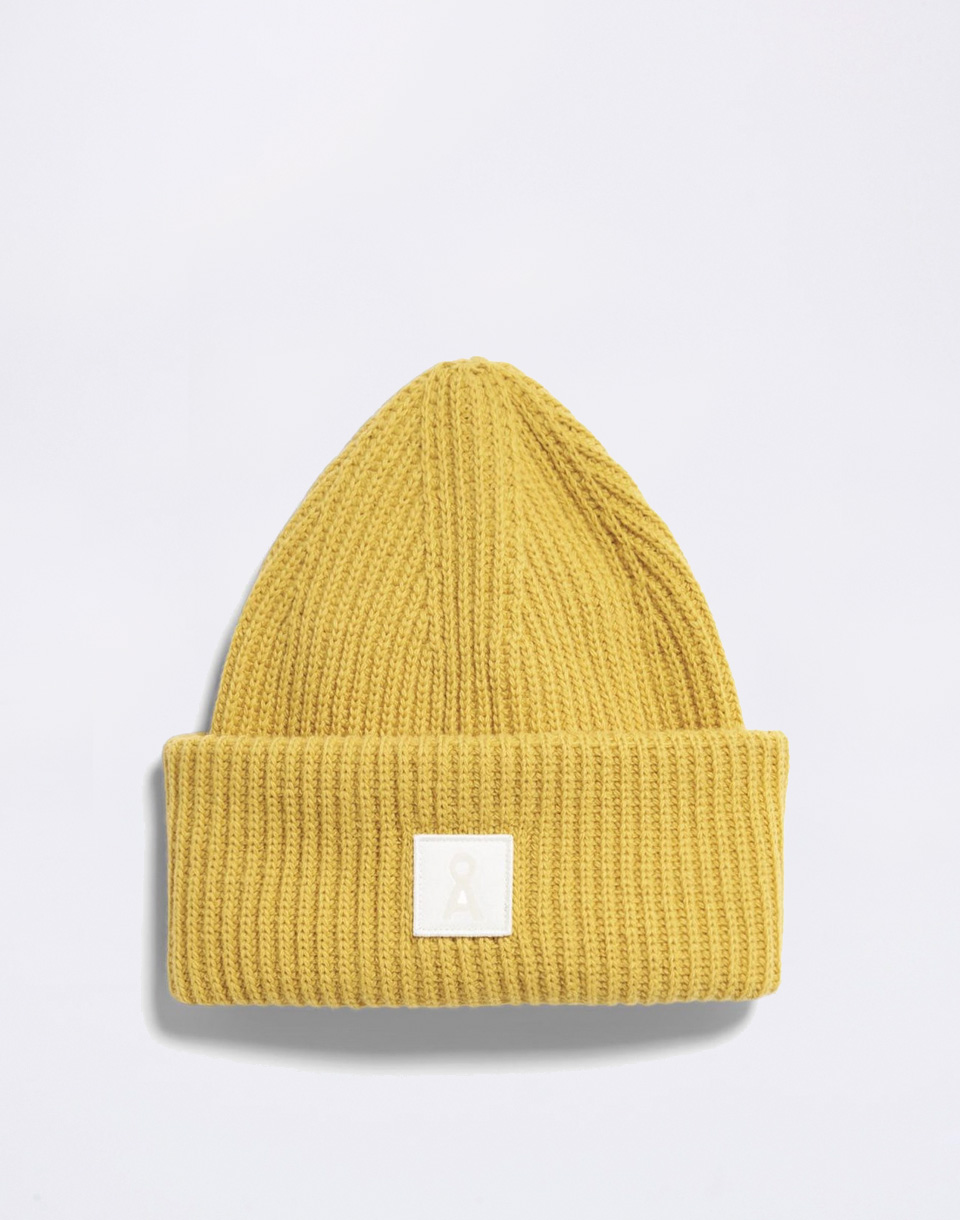Armedangels Iconic Å Wool Beanie 3643 mosslace
