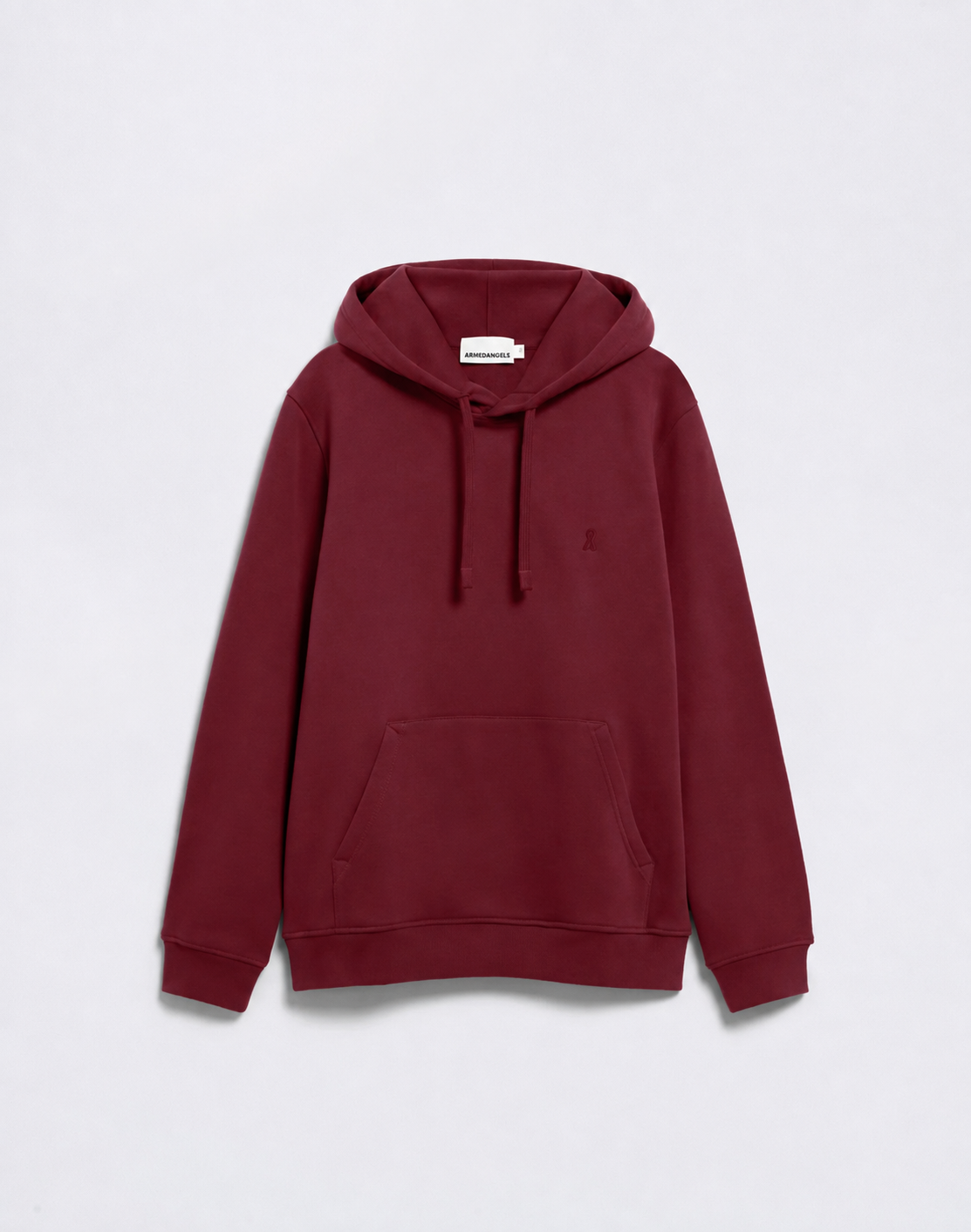 Armedangels Paarlo Fleece Hoodie 3639 velvet red M