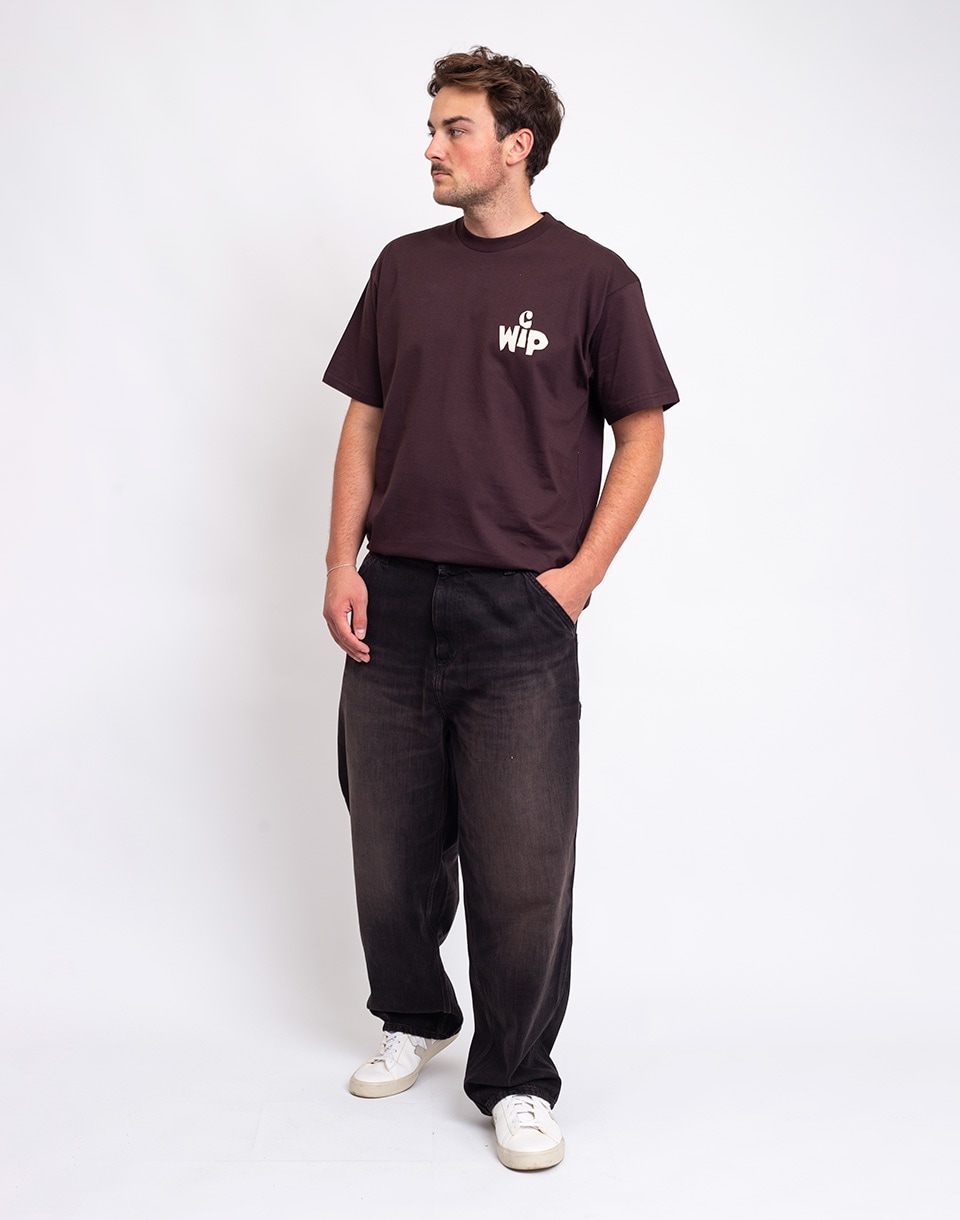 Carhartt WIP OG Single Knee Pant Black tobacco used wash M