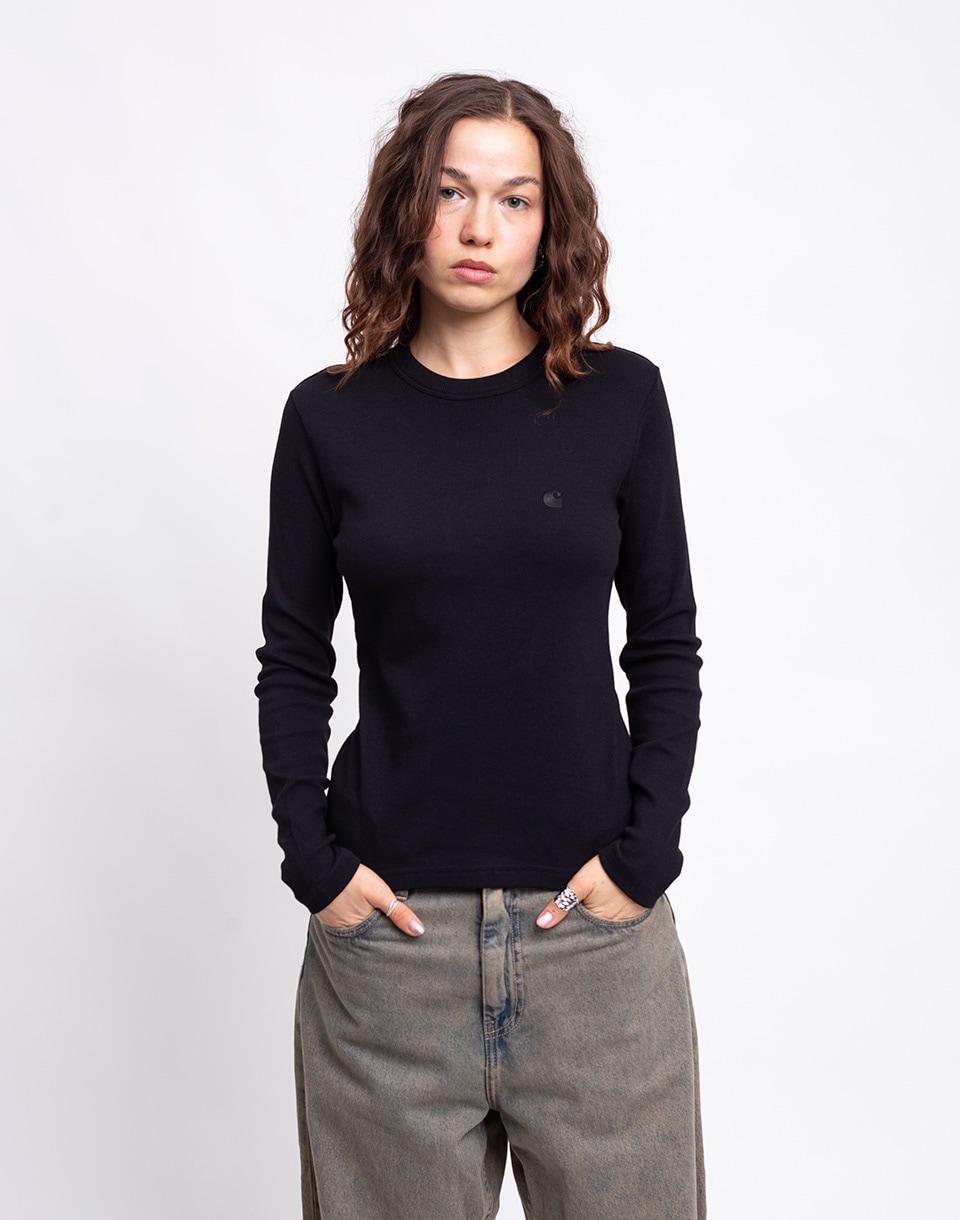 Carhartt WIP W' L/S Philipa T-Shirt Black XS