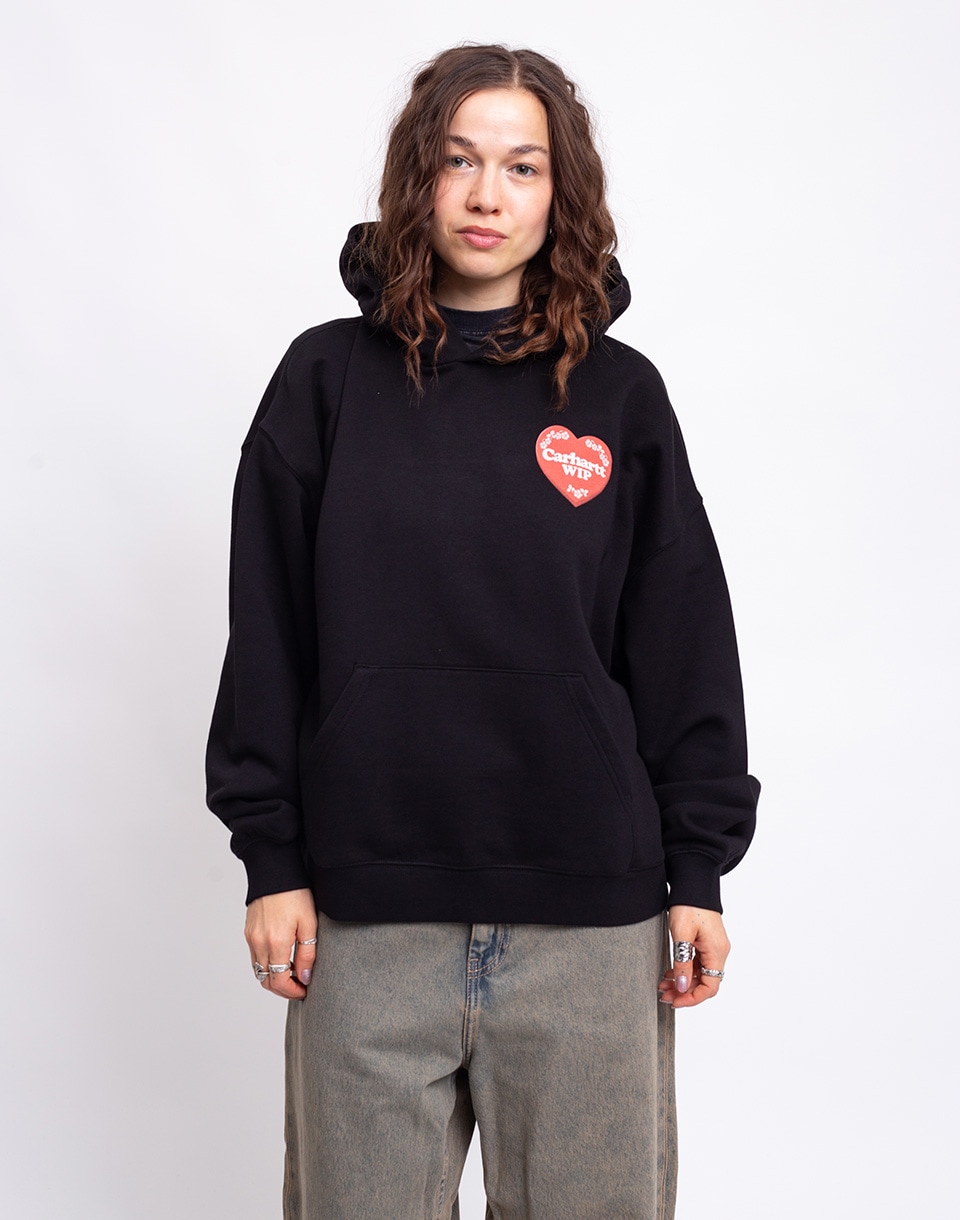 Carhartt WIP W' Hooded Hartt Case Sweat Black XS