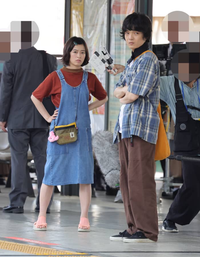 3ページ目）森七菜が釣り堀に出没…NHK秋ドラロケ撮 映画『国宝』でも