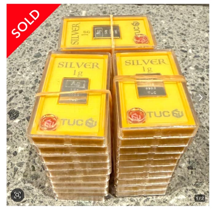 金 0.1g銀 1g セット TUC 2ページ目）1月の急騰で売り抜いて300万円ゲット!? 金の高騰で注目され