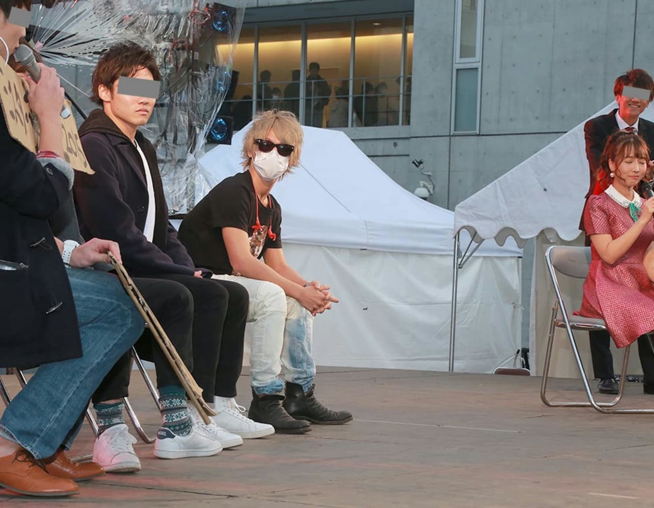 ’17年のミス東大イベントに出席した稲井大輝(2018年11月16日号)