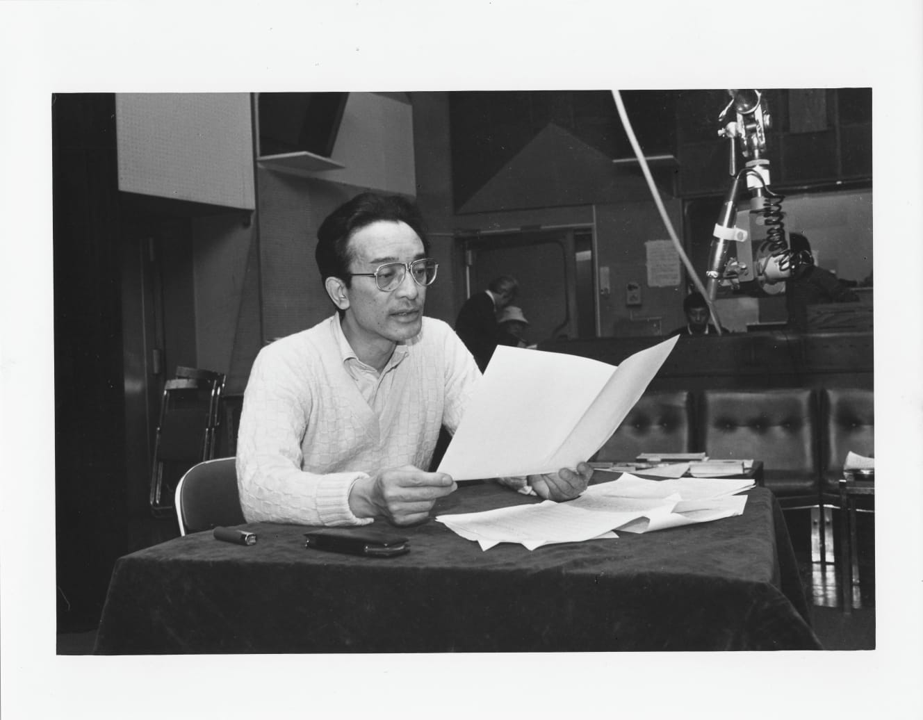 ナレーターを務める俳優・佐藤慶 『東京裁判』