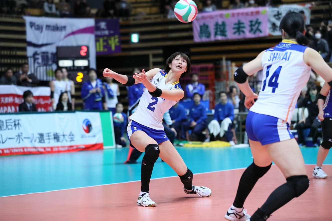 選手時代の木村沙織(AFLO)