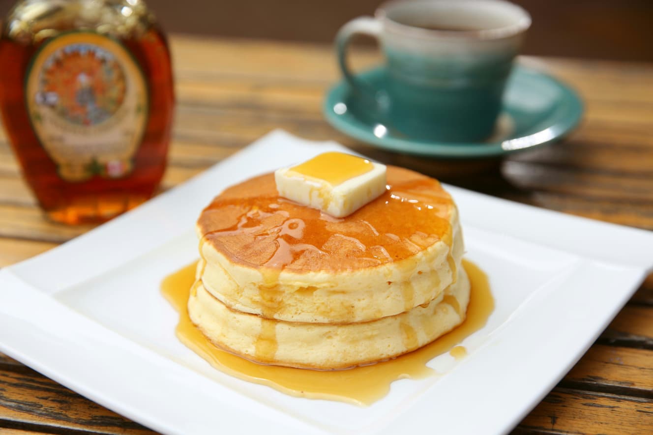 「大江ノ郷自然牧場」の大江ノ郷パンケーキ 770円