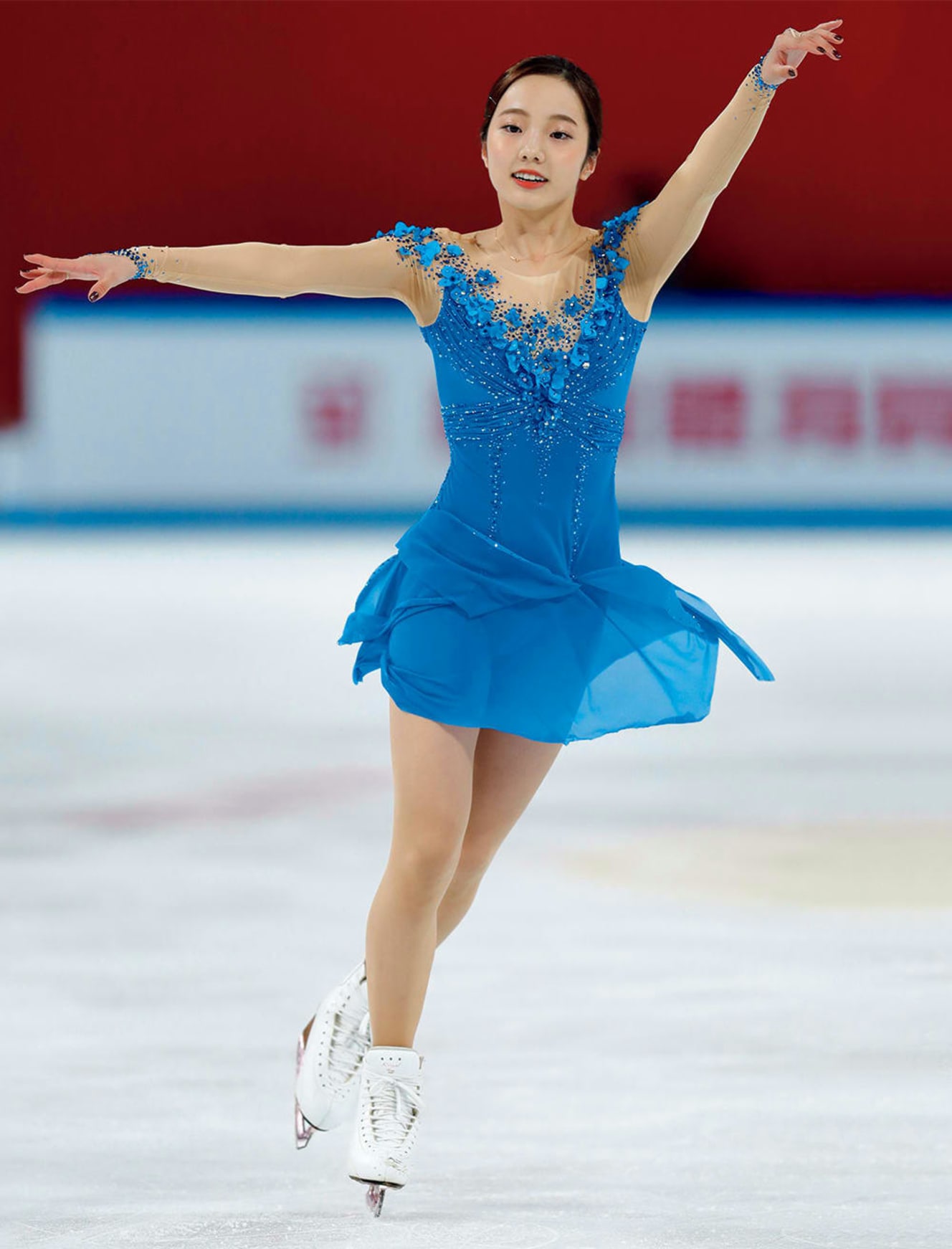 11月9日　ISUグランプリシリーズSHISEIDO中国杯　本田真凜選手（18歳）　写真：Getty Images