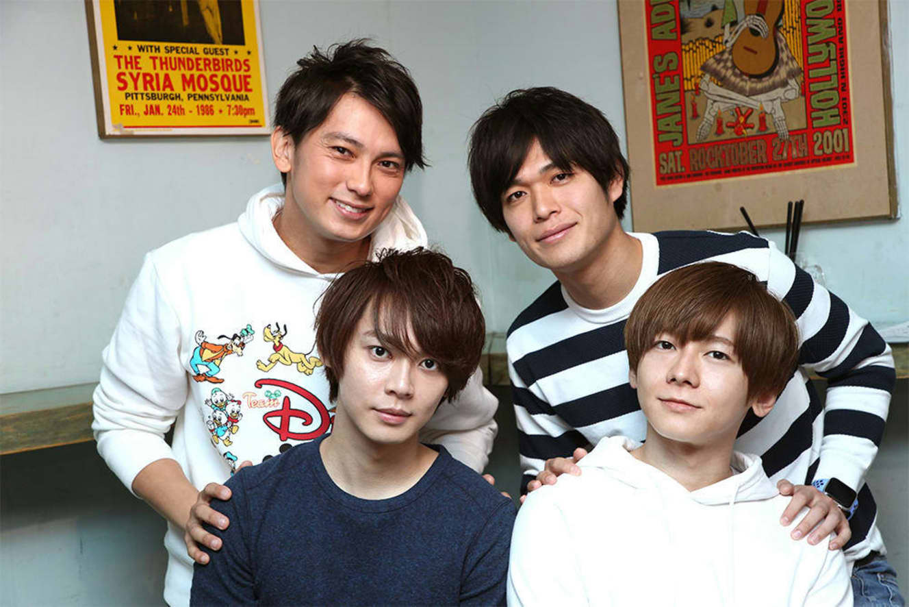 本誌未掲載カット エロメン「イケメンAV男優集団のエロメン。下ネタトークでイベントを盛り上げた」