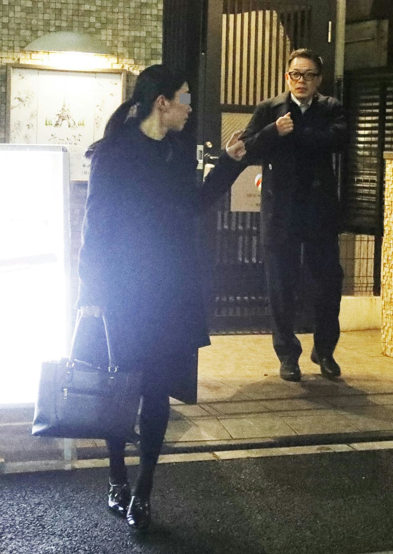 本誌未掲載カット 2020年2月14日 長谷川岳議員 新型コロナ拡大の中 総務副大臣がOLと「濃厚接触不倫」