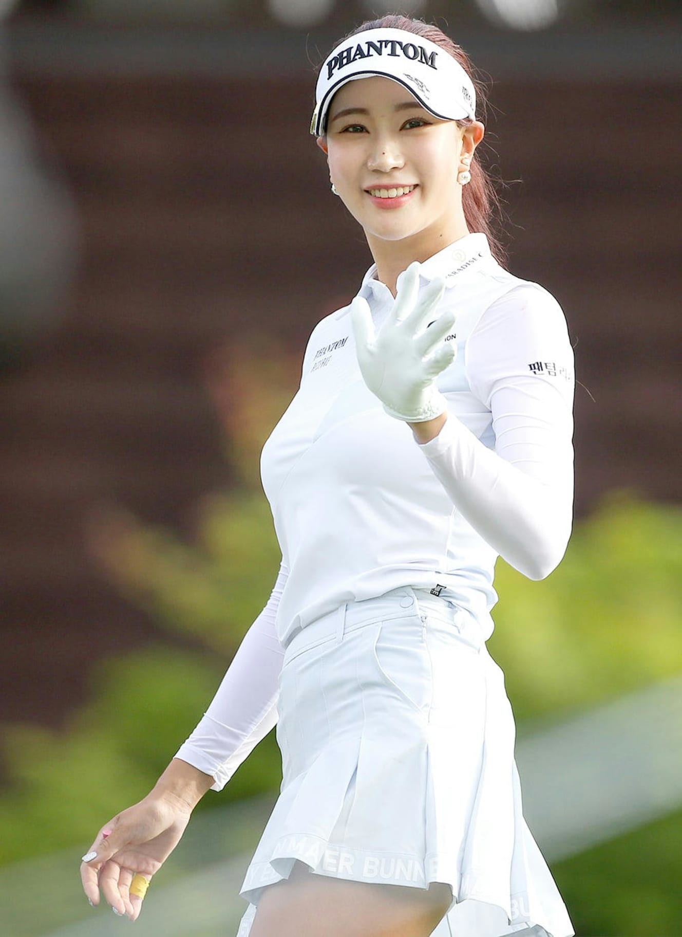 ユ・ヒョンジュ(26)172㎝ 「注目されることは選手として嬉しい」と語る彼女は、ミニスカートと笑顔を常に忘れない(写真:KLPGA)