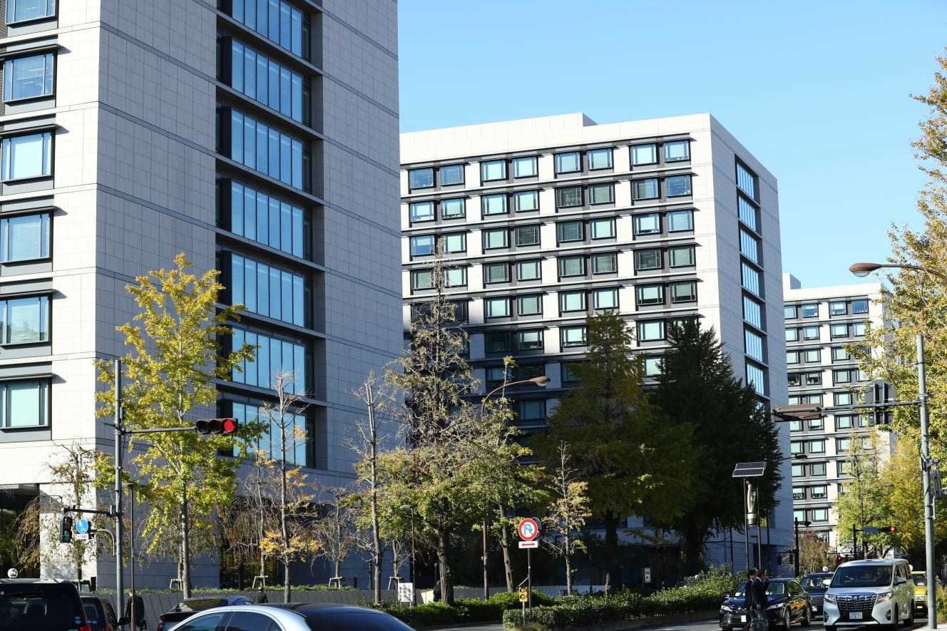 永田町の議員会館(写真・AFLO)
