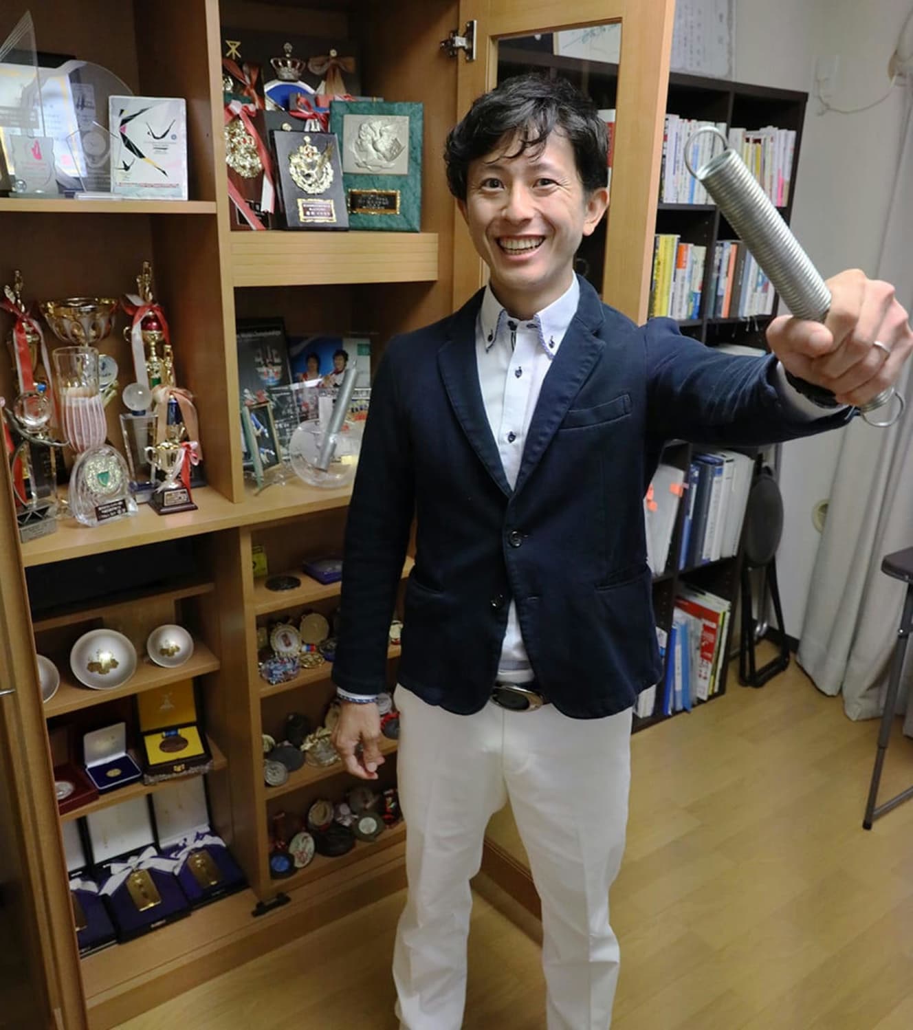 本誌未掲載カット トランポリン男子 外村哲也 東京五輪延期でユニフォームを脱ぐ決意をした本音を語る