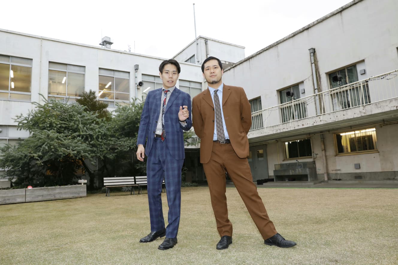 本誌未掲載カット 令和ロマン NSCを首席で卒業し、『NHK新人お笑い大賞』で優勝 若手お笑い界のホープにインタビュー