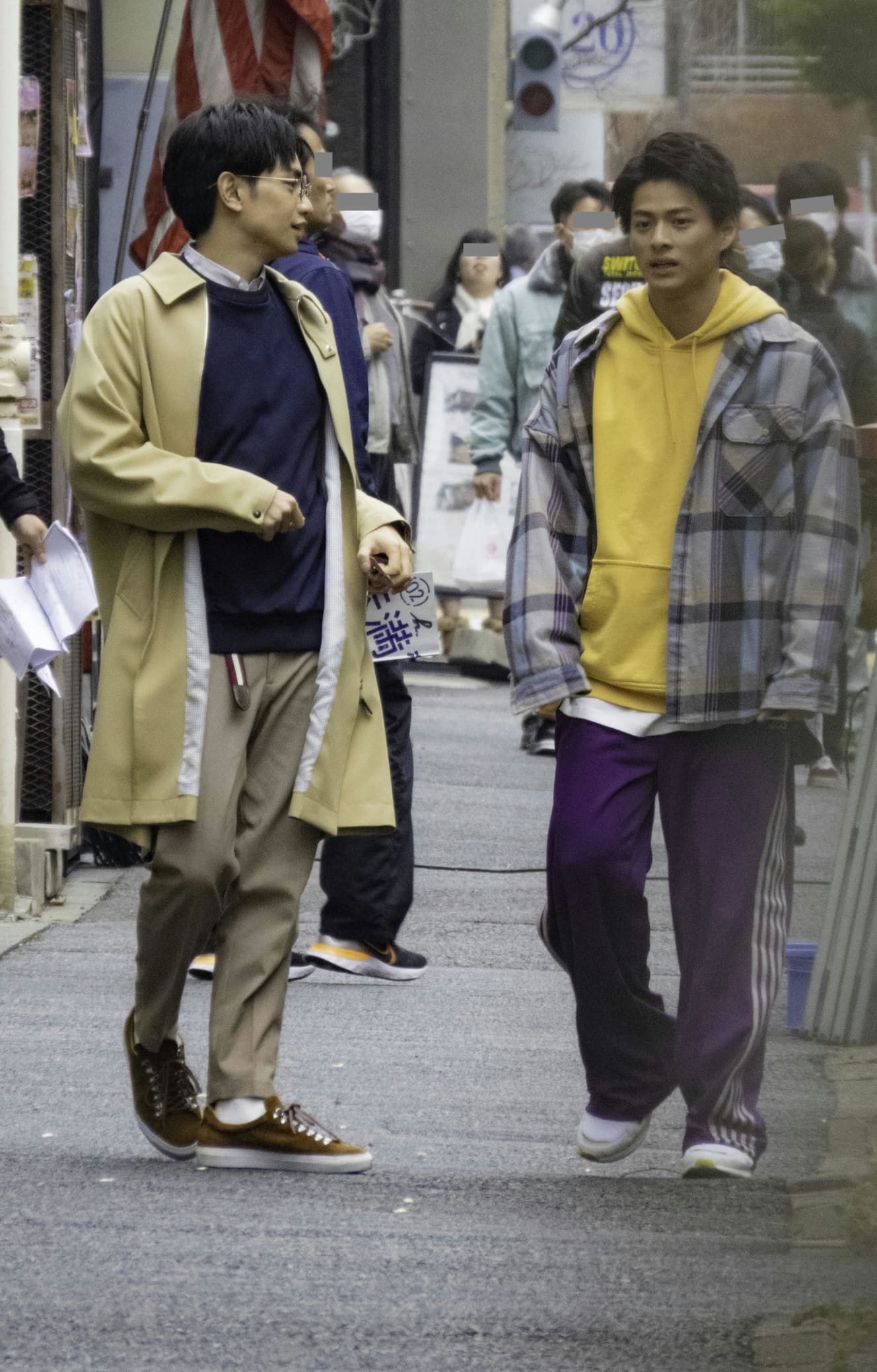 本誌未掲載カット　中島健人(左)＆平野紫耀　若手ジャニーズのプレミアムショット！