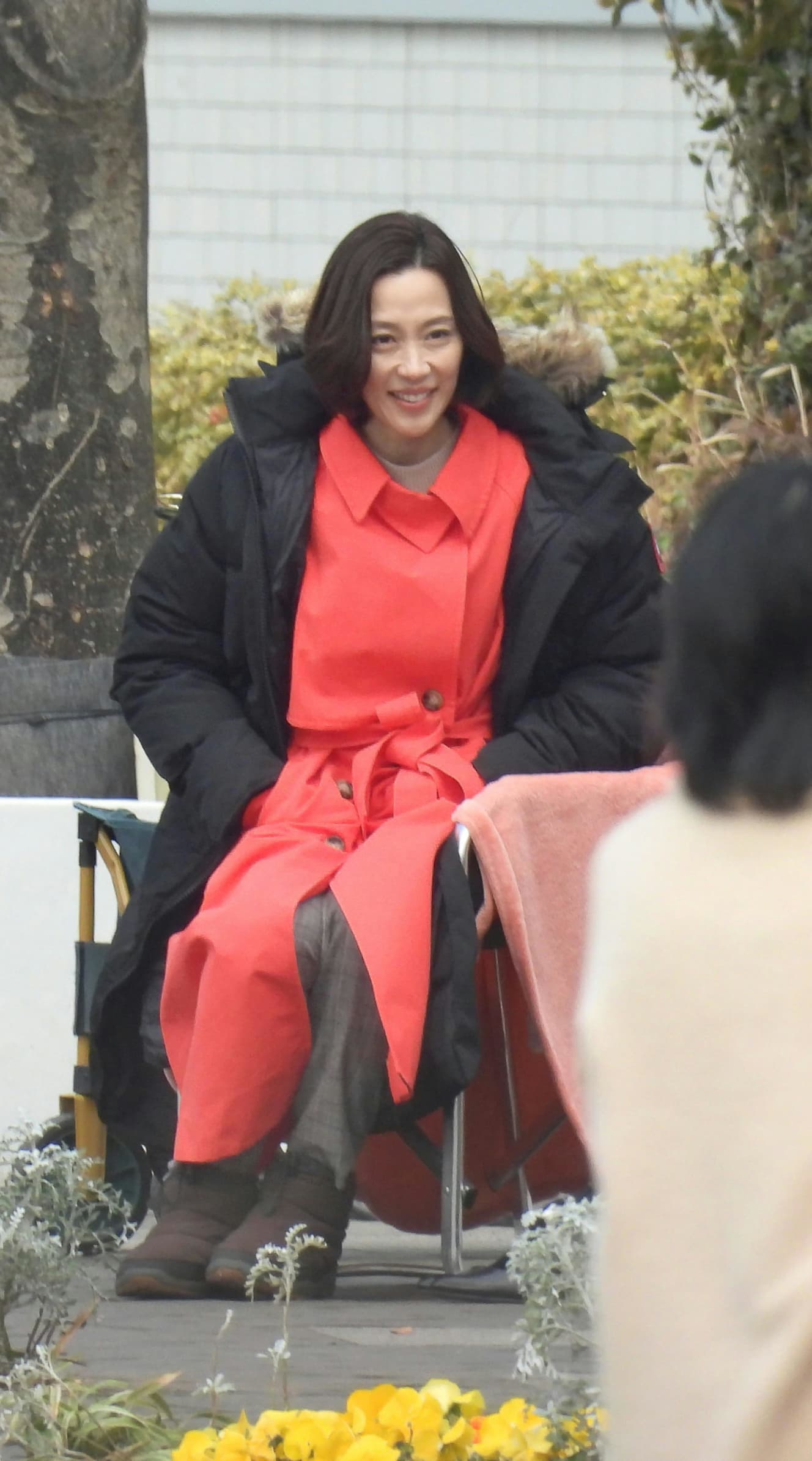 本誌未掲載カット　木村佳乃 大ヒット映画の続編ロケで見せた「女優の貫禄」