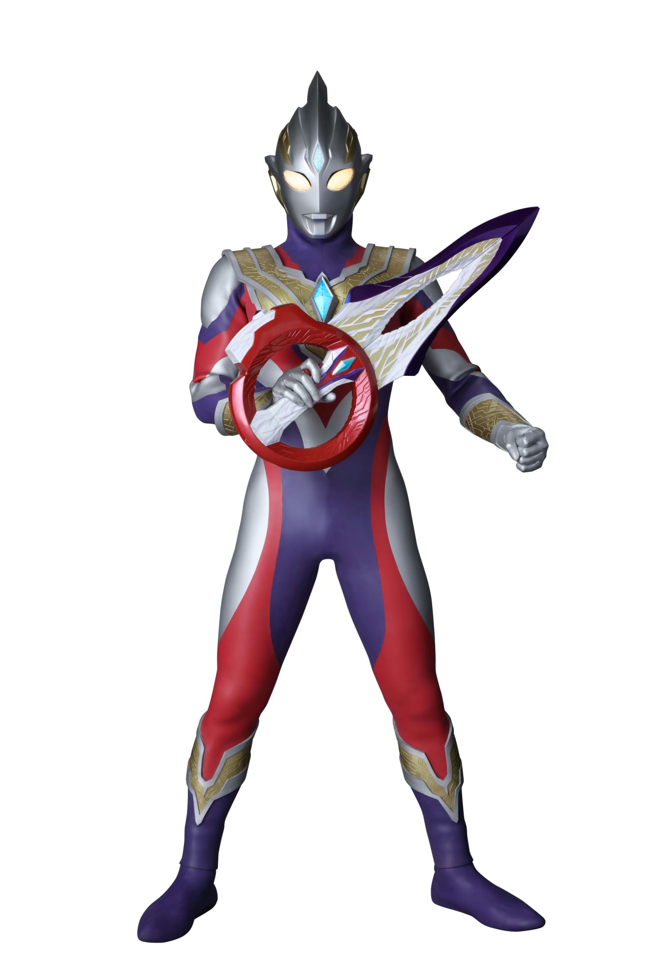 ウルトラマントリガー。メインで戦うマルチタイプ　　Ⓒ円谷プロ　Ⓒウルトラマントリガー製作委員会・テレビ東京