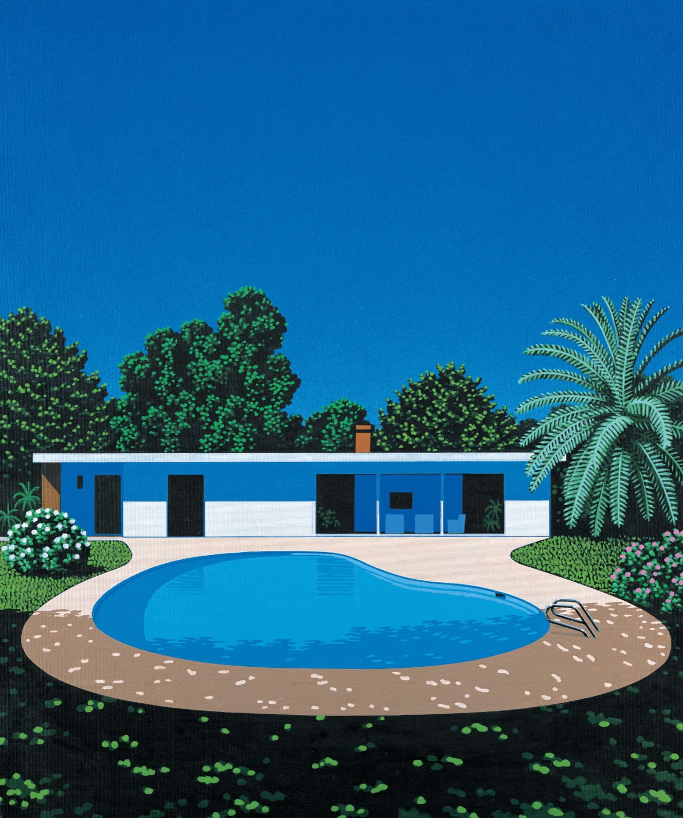 永井博氏のイラストは時代のアイコンだった。現在、「奈良 蔦屋書店」で「Hiroshi Nagai Exhibition FAVORITE」巡回展を8月29日(日)まで開催中
