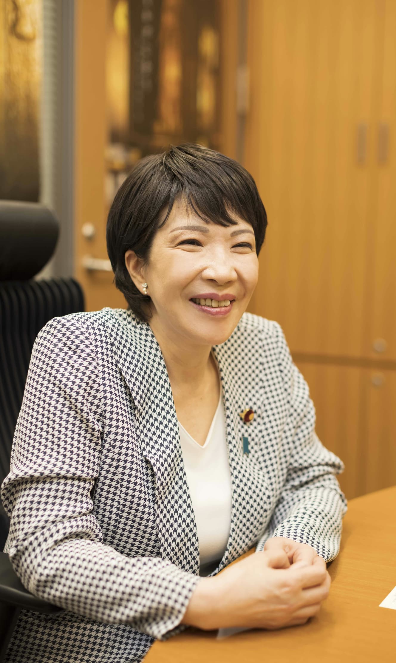 本誌未掲載カット 高市早苗・前総務相直撃インタビュー「私、負ける戦いはしません!」