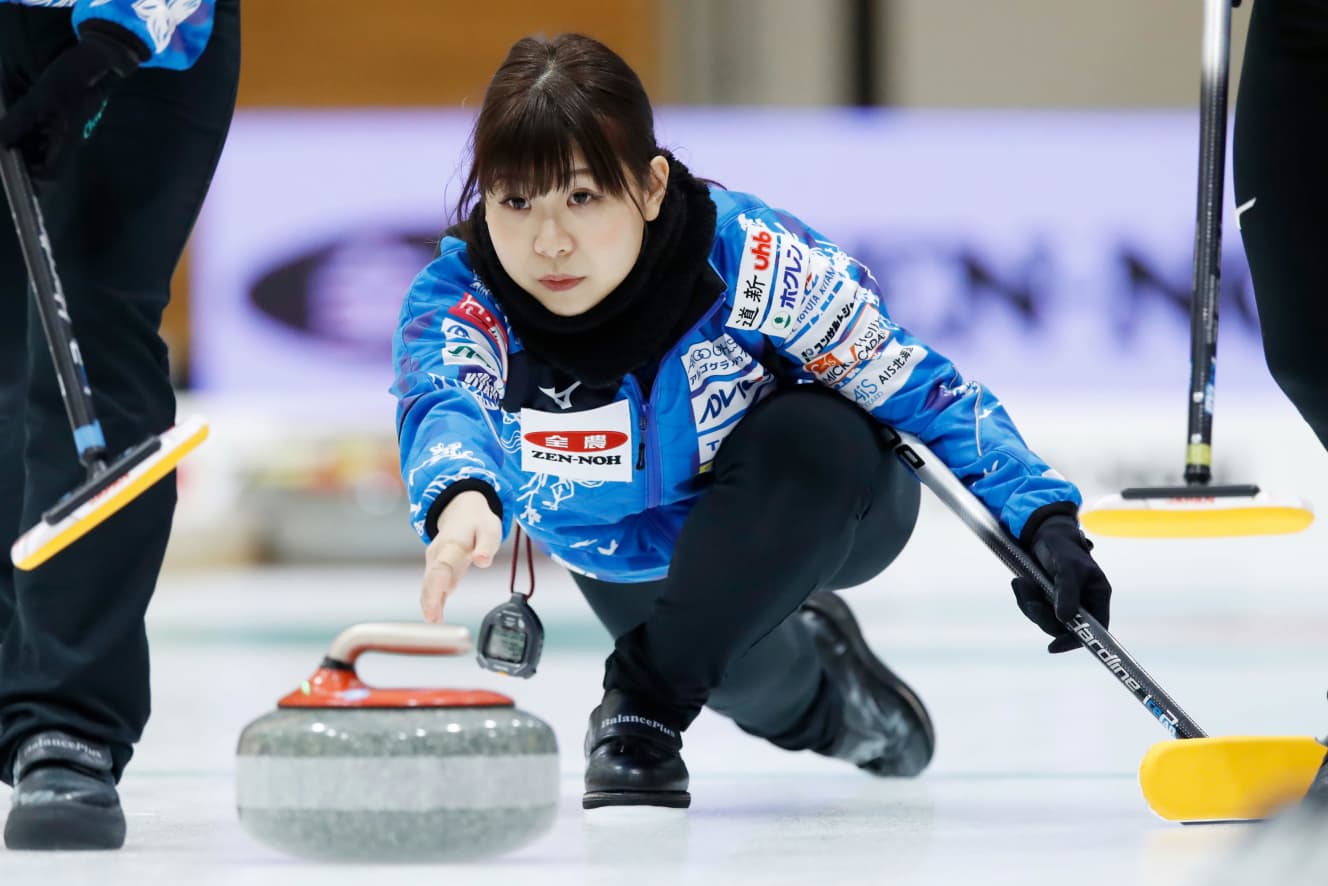 吉田夕梨花(リード)【ロコ・ソラーレ】(2019 日本カーリング選手権 女子 決勝より)
