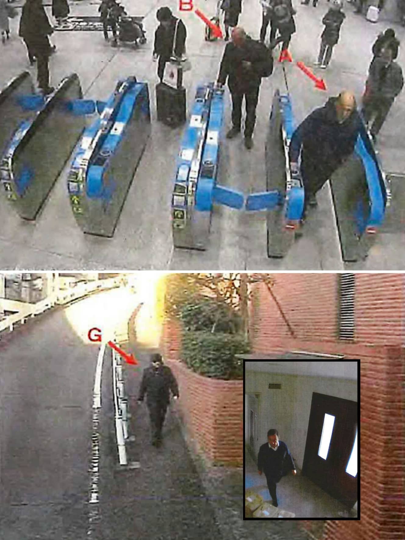 ③ホテルに音響ケースなどの荷物を置いた後、新幹線で品川駅へ。二人で新大阪駅の窓口に並び乗車券を購入した(写真上) ④東京・麻布に借りていた自宅のガレージ(右)に荷物を運んだ後、帽子とマフラーを着用して家を出た(写真下)