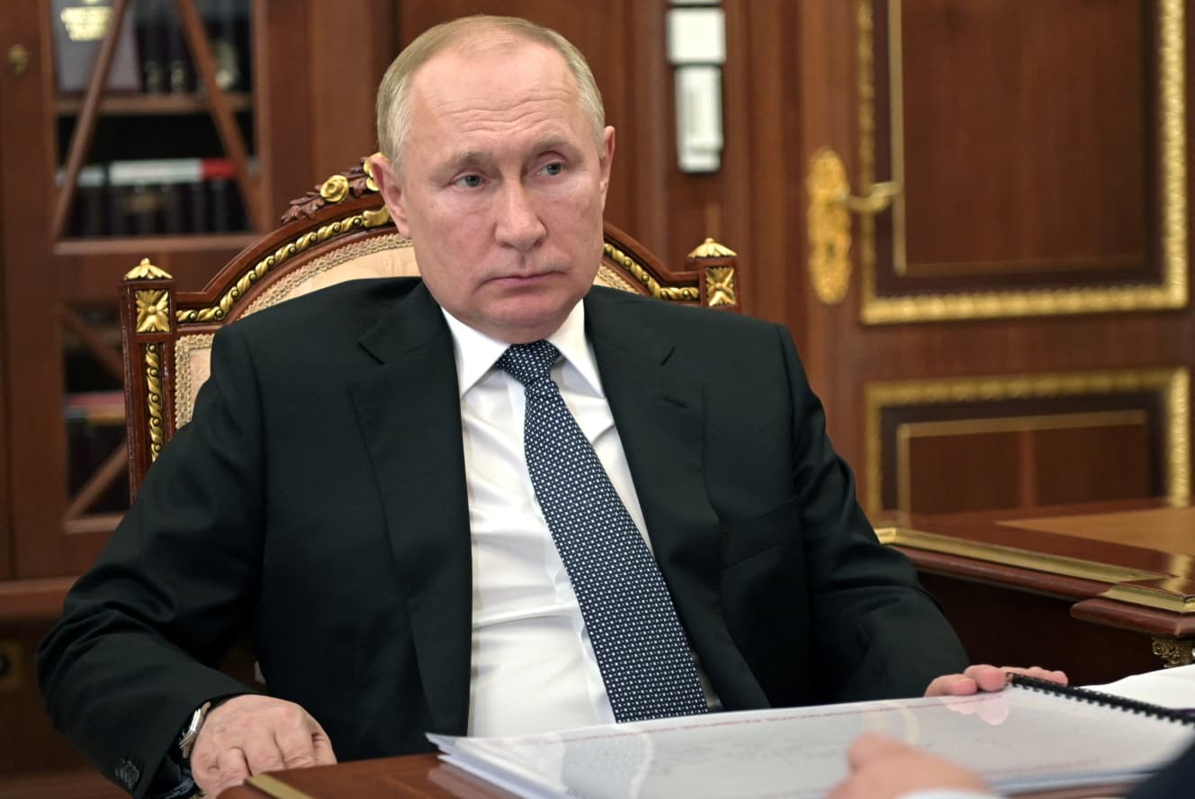 2014年とほとんど同じ轍を踏むこととなってしまったプーチン大統領。その原因は…(写真:アフロ)