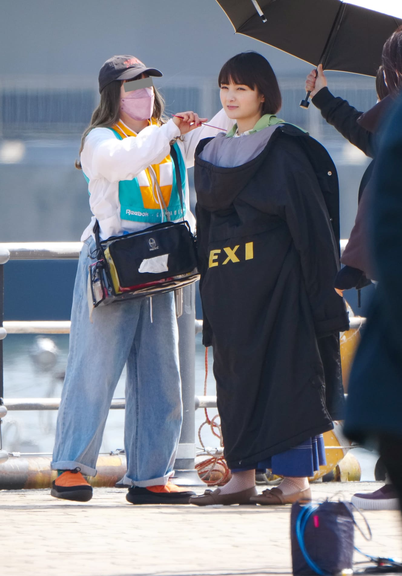 本誌未掲載カット 葵わかな ドラマ撮影中の葵わかなを横浜で発見