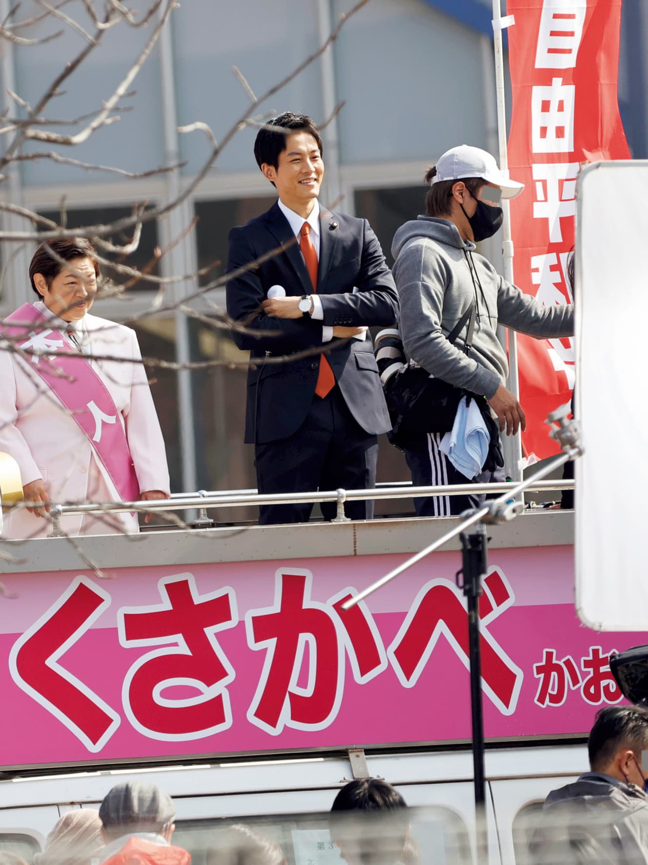 本誌未掲載カット 松坂桃李 ドラマ撮影中の松坂桃李を三郷で発見
