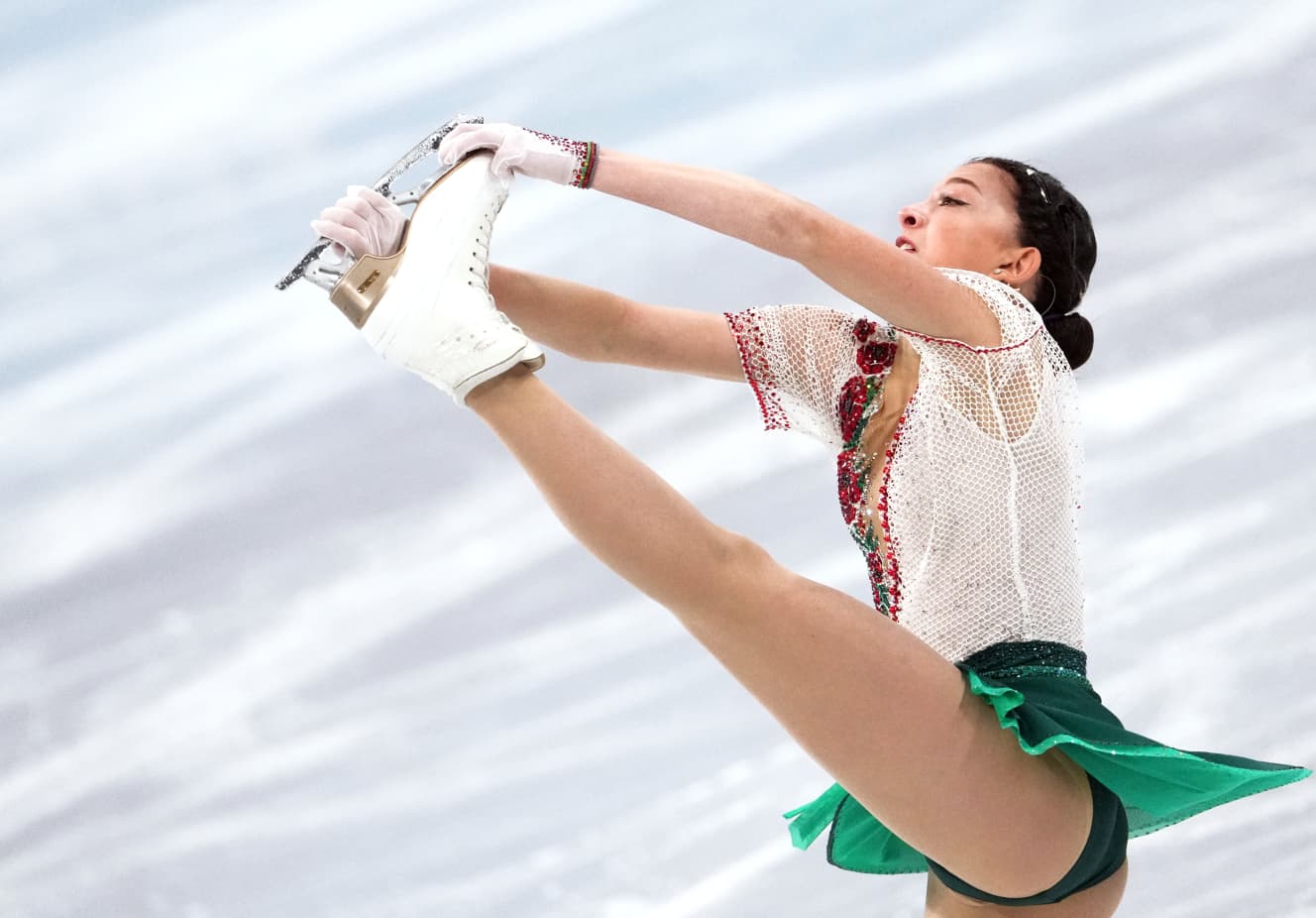 北京五輪でのシャボトワの演技