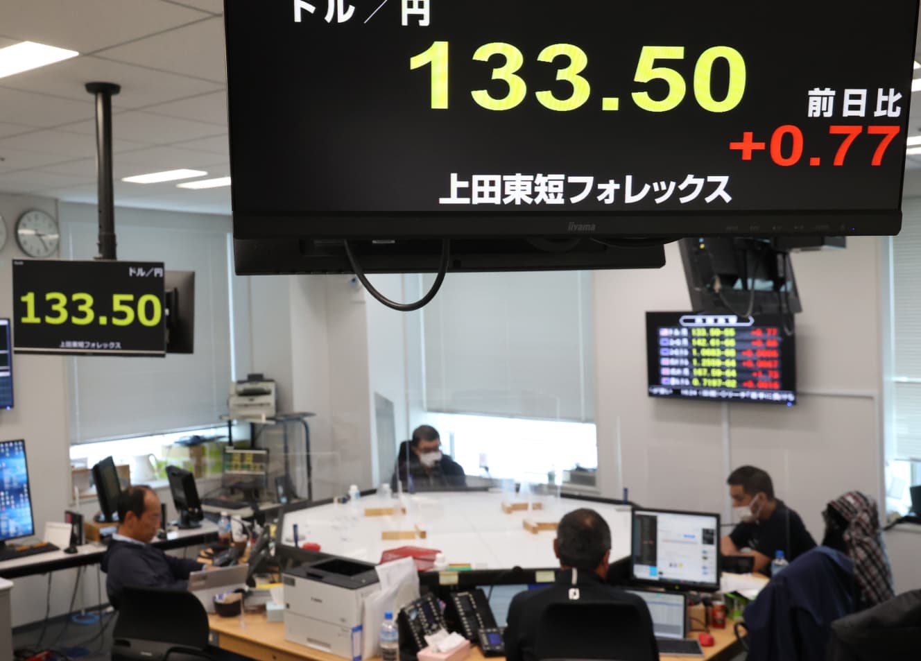 金融市場の動揺が収まらない。米国株ブームで「つみたてNISAはS&P500連動型ファンドだけでいい」という声も聞くが…。6月15日、外国為替市場は1ドル=135円台と、1998年10月以来の円安・ドル高を記録した(写真:アフロ)