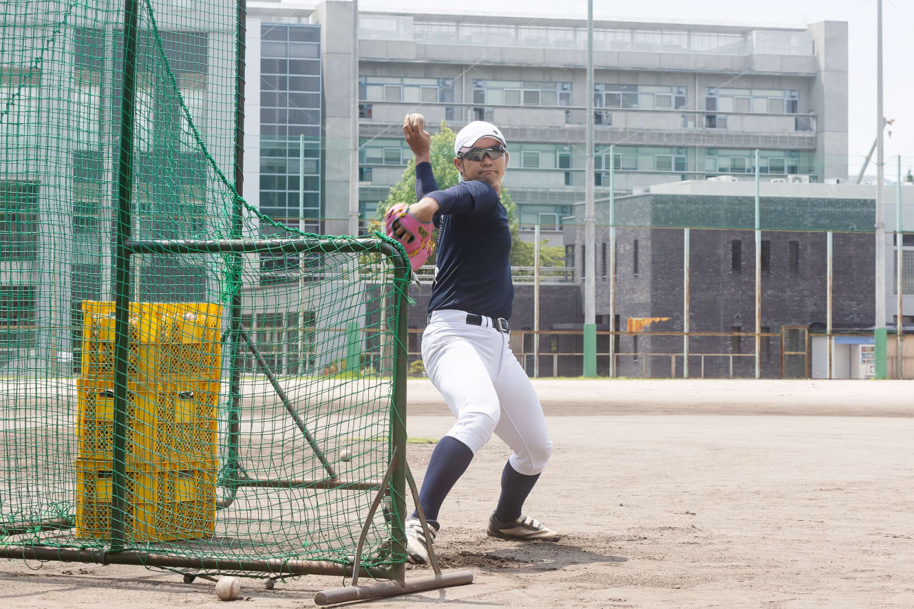 本誌未掲載カット　京都大野球部を強豪校にした敏腕監督･近田怜王の手腕