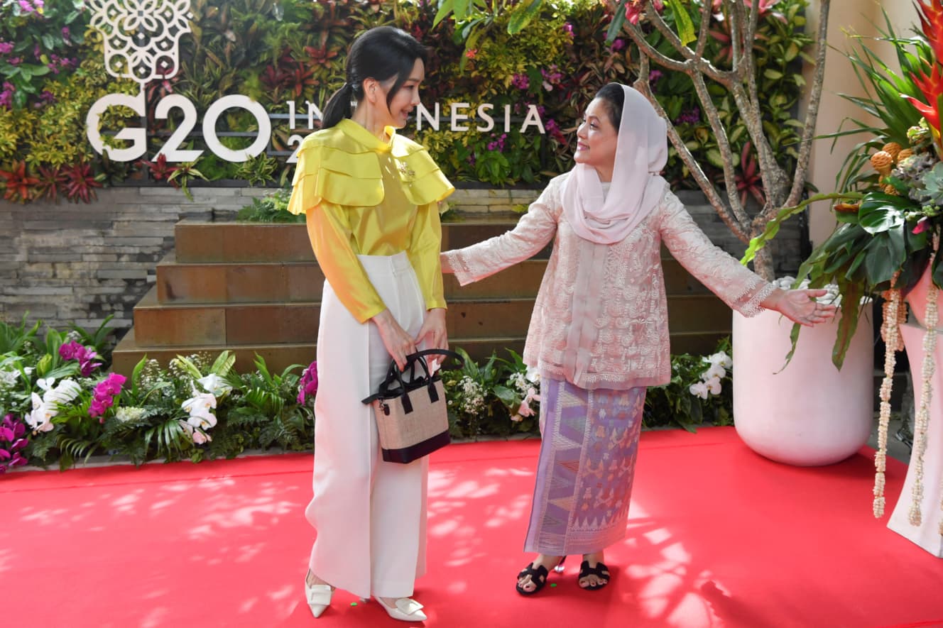 11月にインドネシアで行われたG20で（画像：アフロ）