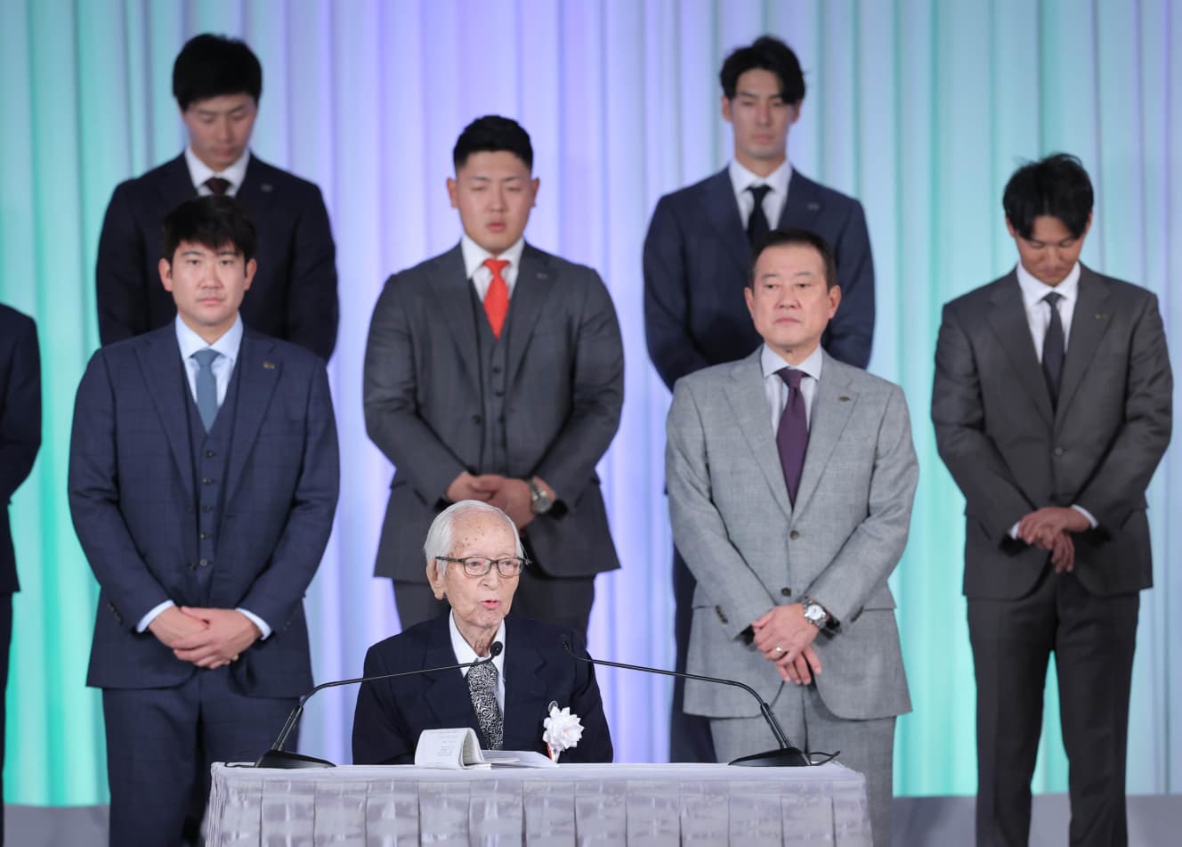 来年はさらなる飛躍が期待される岡本(撮影:共同通信社)