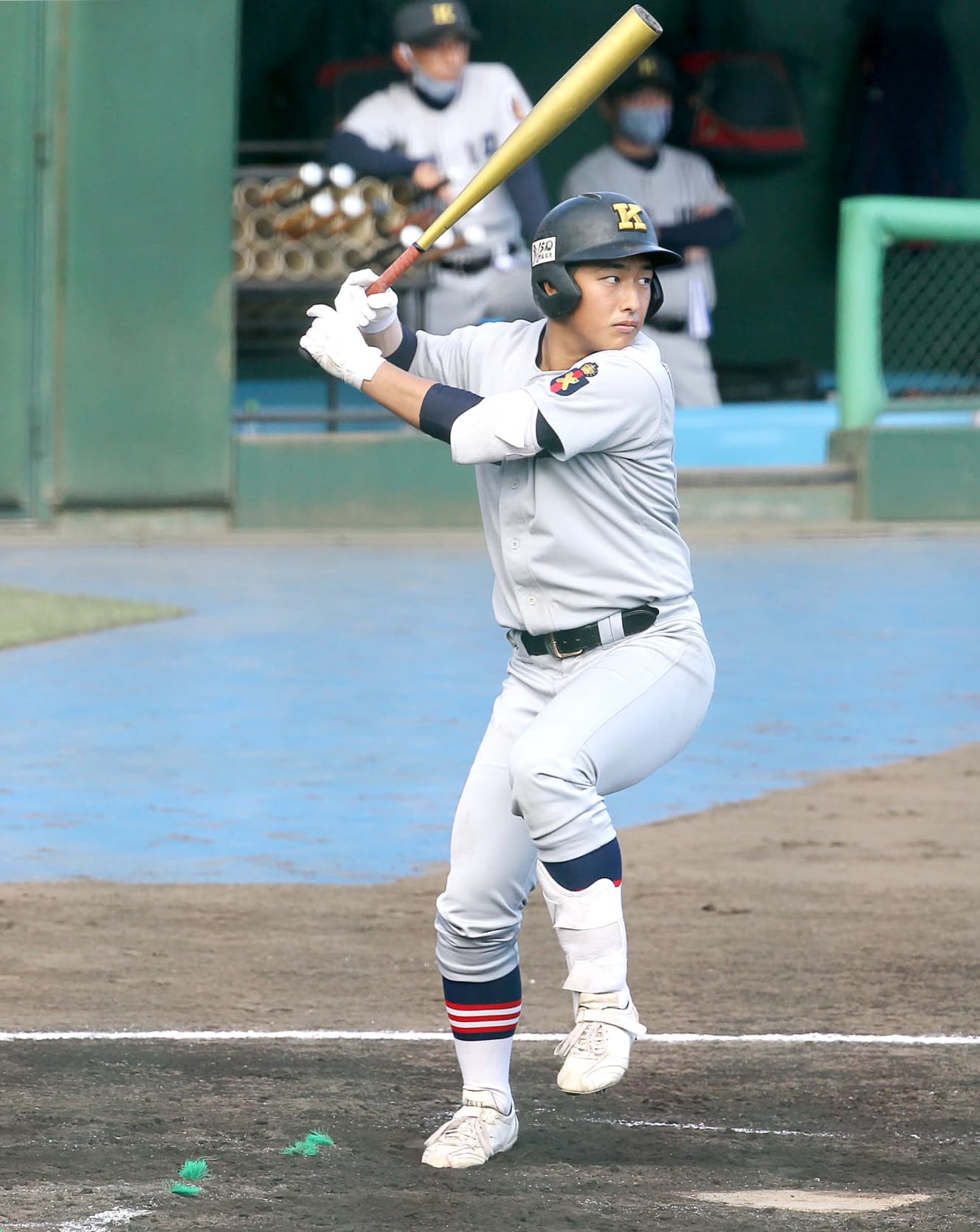 5歳から野球を始めた勝児。小学6年の時にはジャイアンツジュニアに選出。兄の正吾は慶大2年で野球部所属