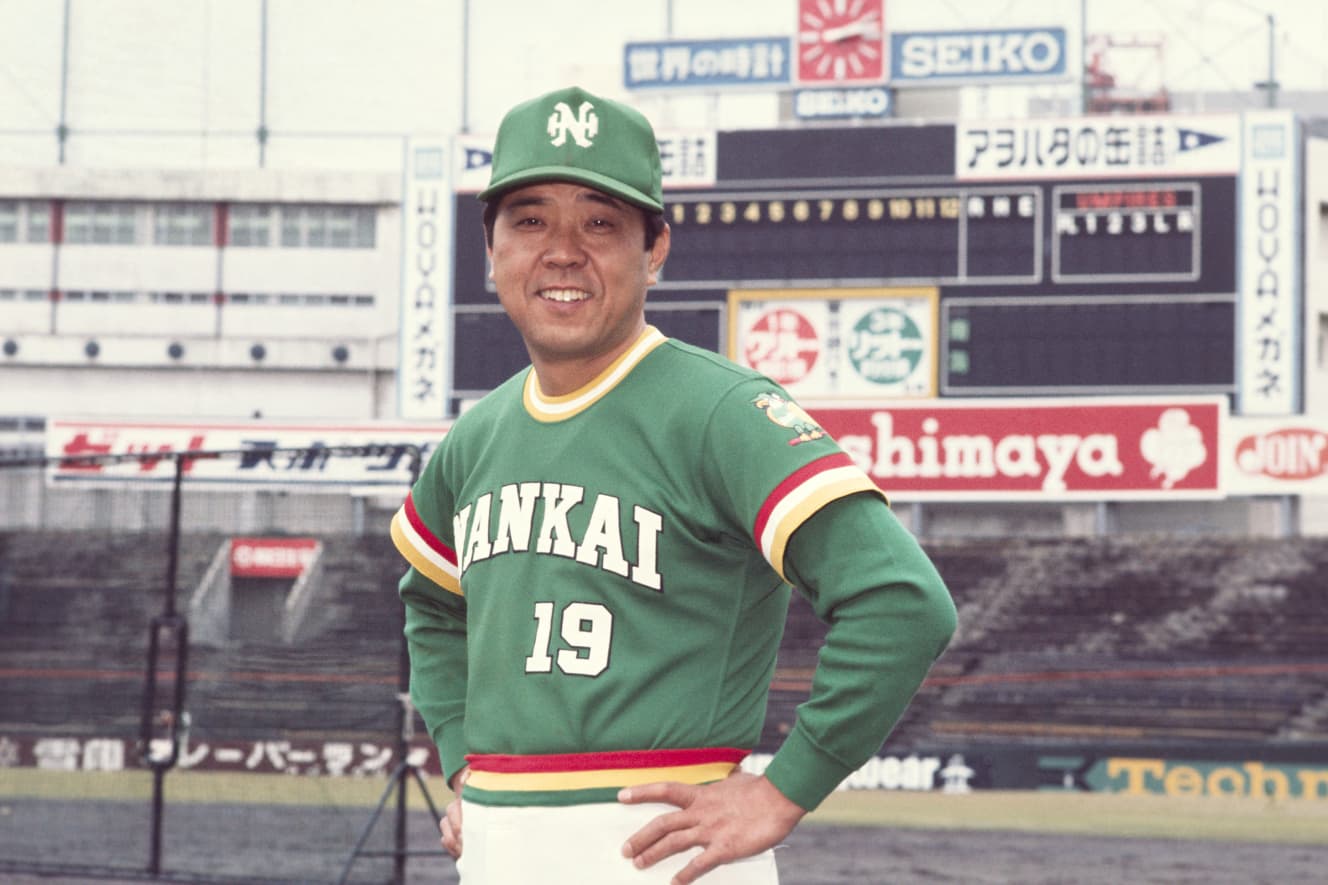 70年代、南海時代のノムさん(画像:アフロ)