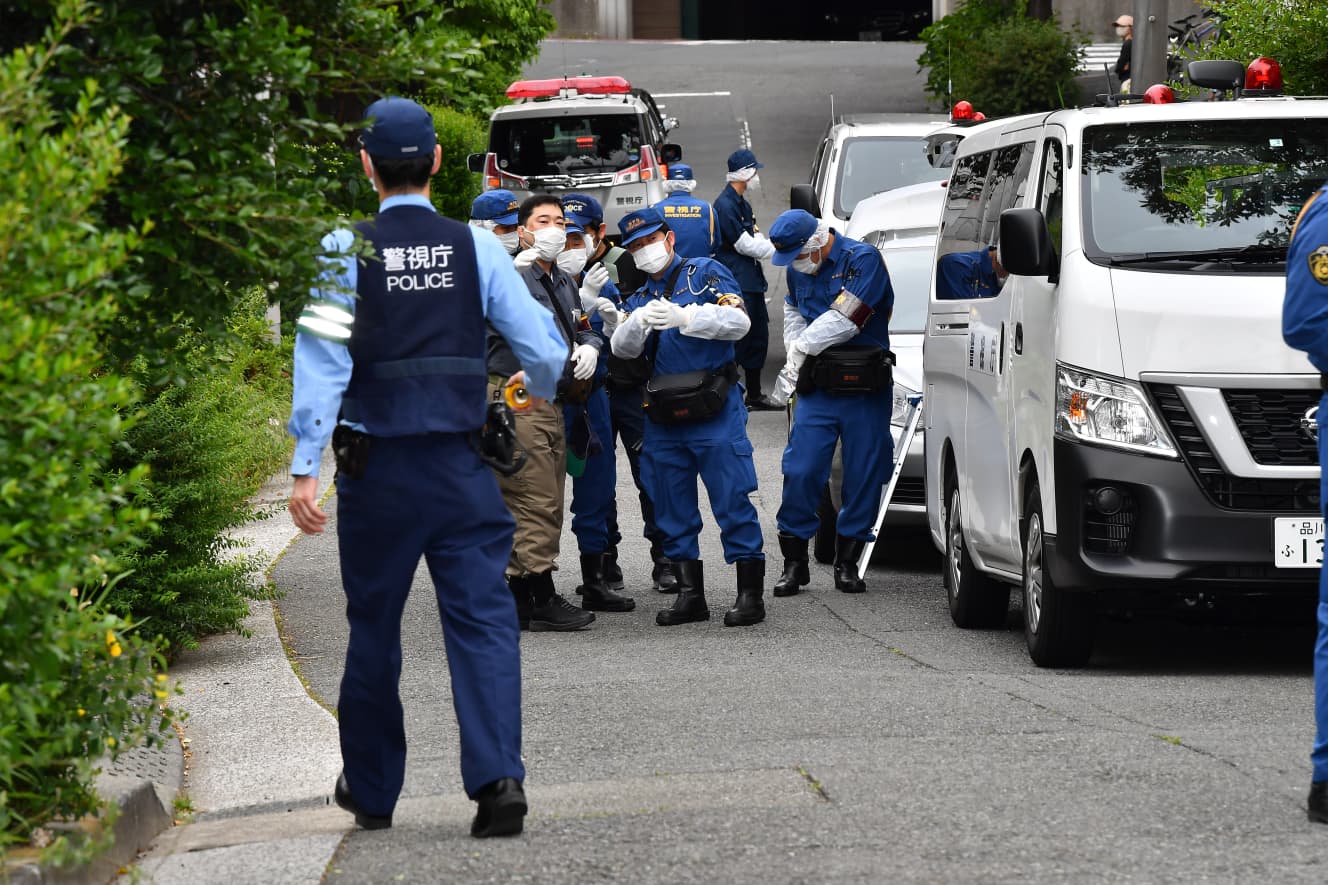 緊迫した現場の様子（PHOTO:蓮尾真司）