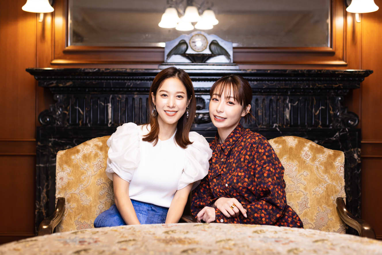 本誌未掲載カット　鷲見玲奈×宇垣美里 「フリーアナって大変、だから楽しい！」スペシャル対談企画