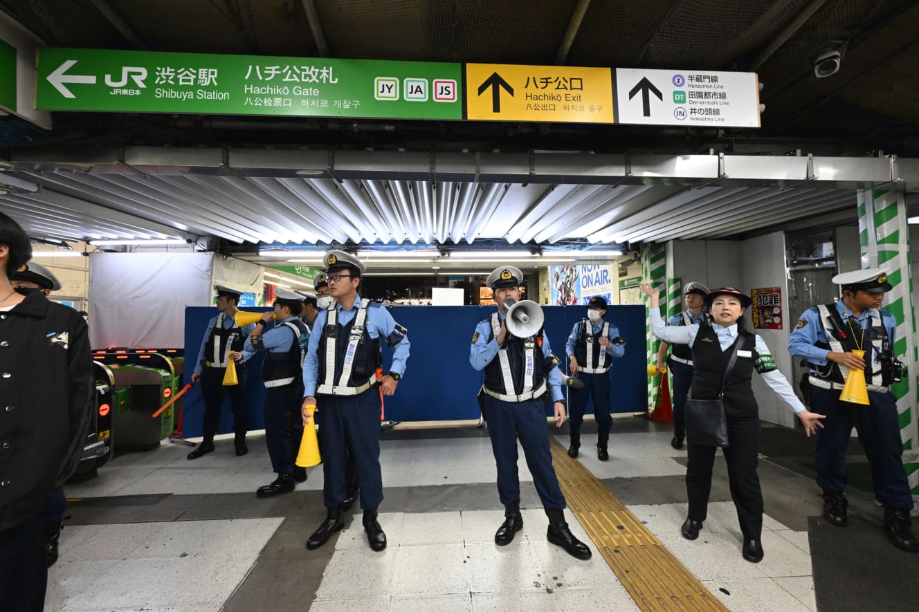 ハロウィン期間に渋谷を訪れた「仮装客」の様子