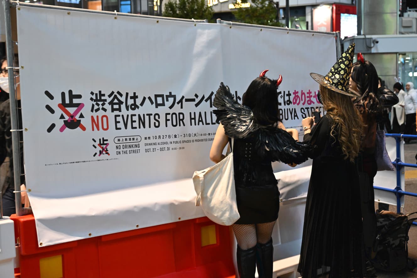 ハロウィン期間に渋谷を訪れた「仮装客」の様子