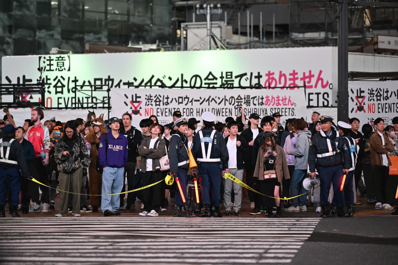 ハロウィン期間に渋谷を訪れた「仮装客」の様子